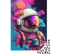 Space Is Smoke 1000-Piece Puzzle for Adults, 52x38cm/1000pcs, White Cardboard with Reduced Dust; Easy to Revisit Throughout The Week