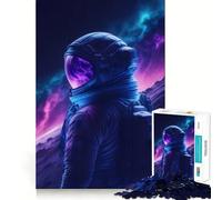 Space Is Wild 1000 Piece Jigsaw Puzzle for Teenagers Fine Logic Toy Relaxing Fun Neat Edge Wall Art Decor (38x52cm)