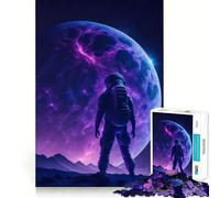 Space Is Wild 1000 Piece Jigsaw Puzzles for Teenagers Boost Memory Gentle Relax Premium Cut Bday Surprise (38x52cm)