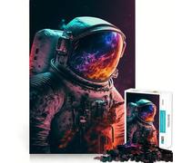 Space Is Wild 1000 Piece Jigsaw Puzzles for Teenagers Jigsaw Enhance Memory Cozy Relax Firm Cut Festive Gift (50x75cm)