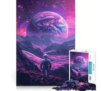 Space Is Wild 1000-piece Puzzle for Teenagers Mind Exercise Toy Mind Calm Design Assembly Cherished Gift (38x52cm)