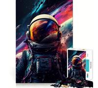 Space Is Wild 1000 Pieces Jigsaws Adults Puzzles Brain Workout Toy Soft Relax Image Assembly Lovely Present (50x75cm)
