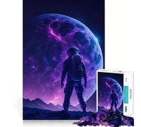 Space Is Wild Jigsaw Puzzle 1000 Piece for Adults Mind Game Toy Peaceful Fun Neat Cut Art Collection Piece (50x75cm)