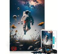 Space Is Wild Jigsaw Puzzle for Teenagers 1000 Pieces Mind Game Toy Relaxed Mind Neat Cut (38x26cm)