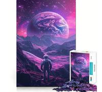 Space Is Wild Jigsaw Puzzle for Teenagers 1000 Pieces Mind Game Toy Relaxed Mind Neat Cut (50x75cm)