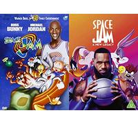 Space Jam 2 Movies Collection DVD - Space Jam, Space Jam - A New Legacy DVD - Space Jam 1-2 Complete DVD Collection