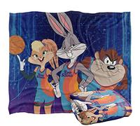 SPACE JAM: A New Legacy Space Trio Officially Licensed Silky Touch Super Soft Throw Blanket 152 x 127 cm
