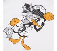 Space Jam Bugs And Daffy Tune Squad Kids' T-Shirt - White - 11-12 Years