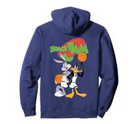 Space Jam Looney Tunes Bugs Daffy Basketball Classic Heroes Pullover Hoodie