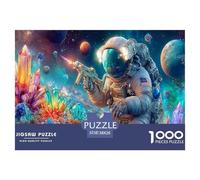 Space Jigsaw Puzzles 1000 Piece Fit Adults Or Families Together Universe Challenging Puzzles for The Whole for Women Home Decoration 100% Recvcled Cardboard 38x26cm/1000pcs