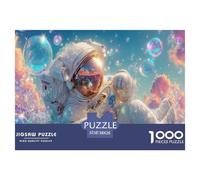Space Jigsaw Puzzles 1000 Pieces for Adults Universe Challenging Puzzles for The Whole for Women Home Decoration 100% Recvcled Cardboard 38x26cm/1000pcs