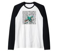 Space Junk Debris Watcher Satellite Tracker Raglan Baseball Tee