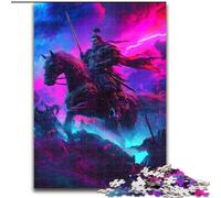 Space Knight Jigsaws Puzzles 1000 Pieces for Adults Gifts, Educational Family Game Suitable for Desktop Decoration (50x75cm)