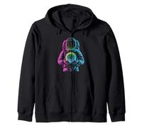 Space lapidary astronaut finding a radiant banded sphere Zip Hoodie