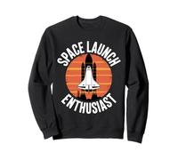 Space Launch Enthusiast for Sci-Fi Fans and Space Lovers Sweatshirt