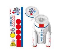 Space Machine - Battery-Operated Automatic Bubble Machine with Lights & Music | Bubble Blower Toys for Kids and, Outdoor Toys