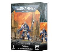 Space Marine Captain In Terminator Armour | Warhammer 40,000 Miniature