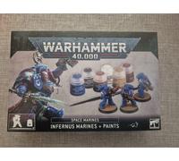 Warhammer 40k - Citadel Space Marines Inferno Paint Set, Black