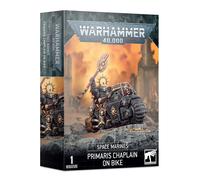 Games Workshop - Warhammer 40,000 - Space Marines Primaris Chaplain On Bike, Black