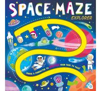 Space Maze Explorer: Maze Book for Kids