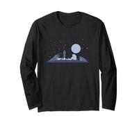 Space Mission Landing on an Unknown Planet Long Sleeve T-Shirt