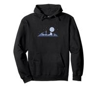 Space Mission Landing on an Unknown Planet Pullover Hoodie