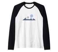 Space Mission Landing on an Unknown Planet Raglan Baseball Tee