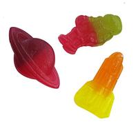 Space Mix Fruit Jelly Sweets (Vegan) 1.6kg | Rocket Ships, Planets, Stars, Astronauts & More