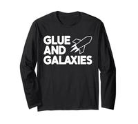 Space Model Maker Glue and Galaxies Long Sleeve T-Shirt