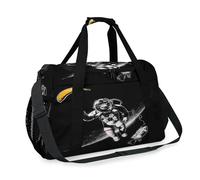 Space Monkey Travel Duffel Bag for Girls Boys Women Men Monkey Weekend Overnight Bag Shoulder Tote Luggage Handbag for Travel Sports Gym