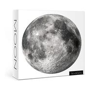 Space Moon Round Puzzle 1000 Pieces for Adult, Planet Solar System Jigsaw Puzzle, Galaxy Star Nebula Universe Circle Hard Puzzles for Adults