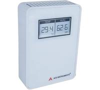 Space Mounted Temperature & Humidity Transmitter with Display | Range: 0 to 50°C & 0 to 100%RH with Jumper Selectable 4-20mA/0-10V & RS485 Modbus for HVAC & BMS Monitoring |Model: AI-RHTX-M1