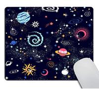Space Mouse pad Stars CuteRectangle Mousepad Colorful Planets Mouse pad Constellation