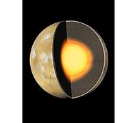 Space NASA Planet Mars Interior Core Mantle Illustration Unframed Wall Art Print Poster Home Decor Premium