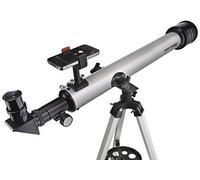 Space Navigator App-Enhanced Star Finding Deluxe Telescope - Powered by SkyView, Silver/Black by EB Brands (US Toy Import)