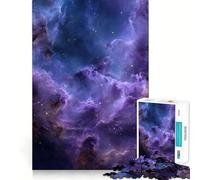 Space Nebula with Stars Jigsaw Puzzles for Adults 1000 Piece Smart Game Relaxing Fun Pattern Assembly Cherished Gift (38x52cm)