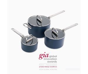 Space™ Non-Stick 3 Piece Saucepan Set