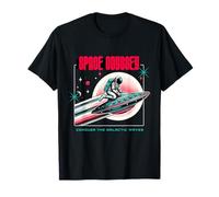 Space Odyssey Sci Fi Conquer The Galactic Waves T-Shirt