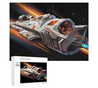 Space Odyssey The Journey Begins Decorative Jigsaw for Grown-Ups, 500 PCS - New Year Puzzle Gift; for Shared Table Time