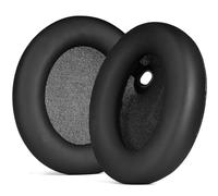 Space One Ear Pads defean Earpads Ear Cushions Replacement Cover Compatible with Anker Space One Active Noise Cancelling Headphones,High-Density Noise Cancelling Foam,Softer Leather (Jet Black)