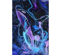 Space Orca NoteKeeper: Simple 6x9 lined notebook for the Animal and Space lover with original design.