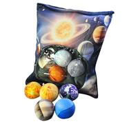 Space Pillow | Cute Doll Soft Cushion Room Decor - Space Pillow With Eight Planets Doll Set,for Nursery Playroom Study Sofa Bed Home Birthday Christmas Boys Girls