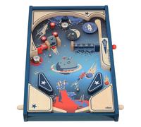 Vilac - Space pinball, Unique Vintage Design, from 5 Years, Wooden Children's Game, Boys and Girls Toys, 60cm x 40cm x 6cm