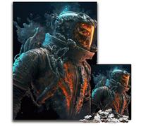 Space Pirate Soldier Suit Puzzles 1000 Pieces for Adults Jigsaw Puzzles for Adults Brain Challenge Gift, Educational Activity for Teenagers 50x75CM/19.68x29.52inch
