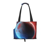 Space Planet Earth Printed Foldable Pet Bag - Portable Puppy Cat Travel Handbag Tote,Pet Carrier Backpacks.