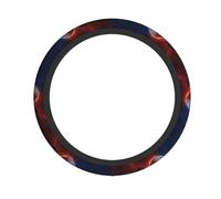 Space Planet Earth Stretch steering wheel cover car steering wheel protector 15-inch suitable for most models