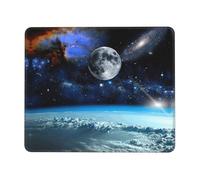 Space Planet Printing Large Gaming Mouse Pad, Computer Keyboard Mouse Mat Desk Pad for Gaming Rooms, Home Offices