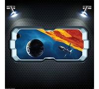 Space Planet Window Galaxy Stars Full Colour Wall Art Sticker Decal Boys Bedroom WSD96