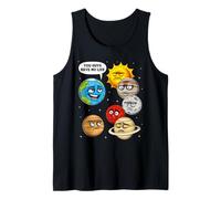 Space Planets Astronomy Astronomer Planet Earth Solar System Tank Top