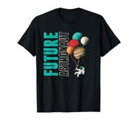 Space Planets Balloon Astronomy Future Astronaut T-Shirt